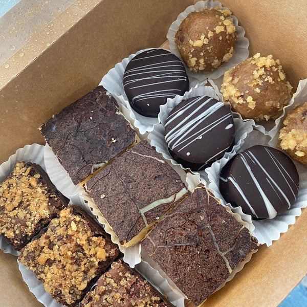 Caja surtida de 12 pasteles